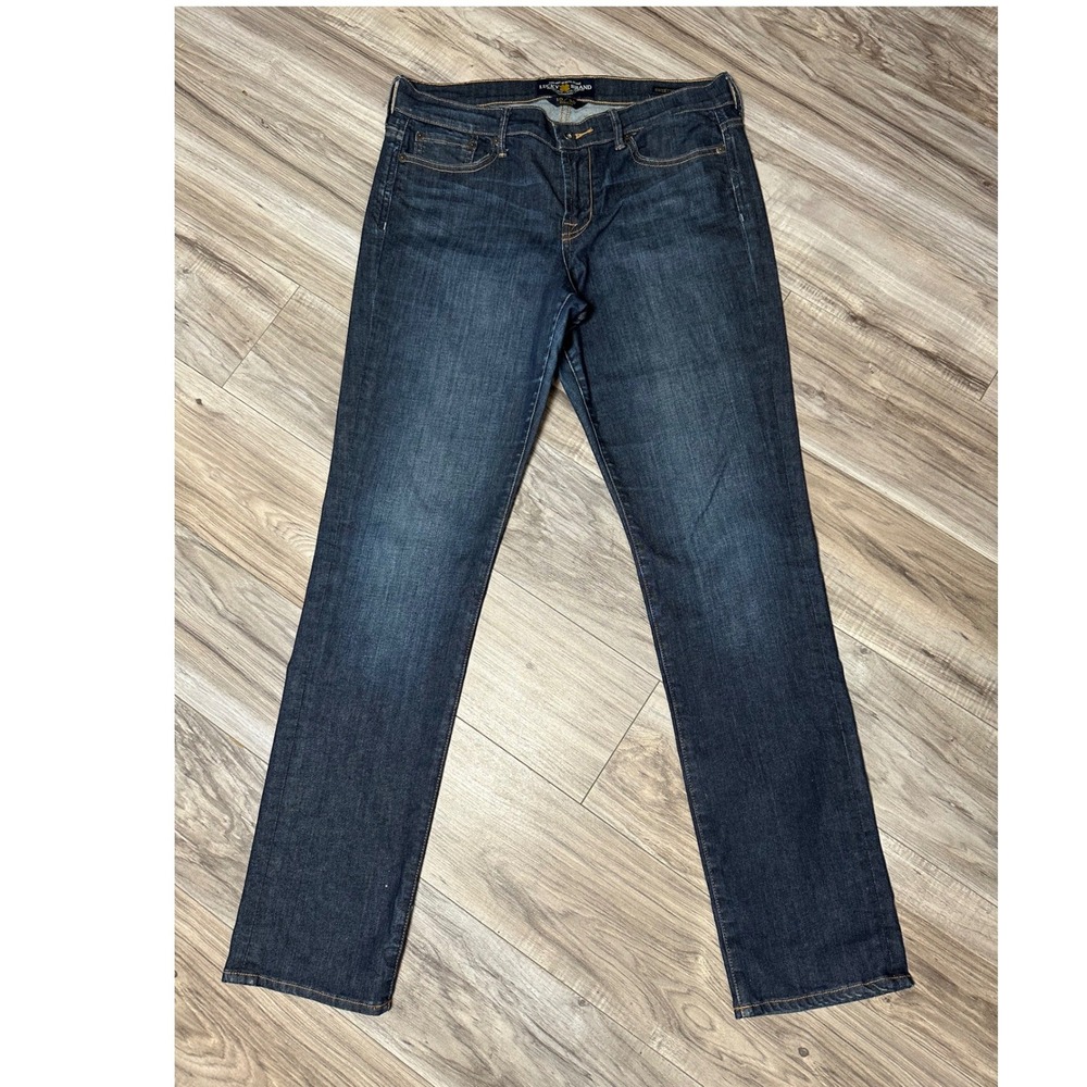 Lucky Brand Sweet N Straight Dark Wash Jeans Womens Regular Straight Leg 10/30